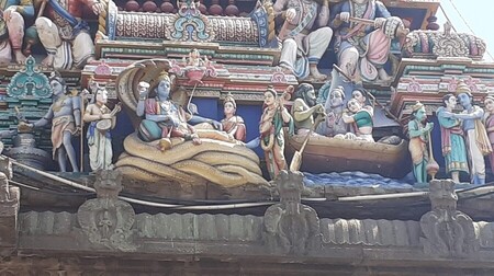 Vishnou sur Ananta